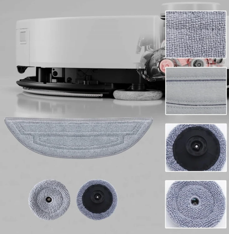 2x Mop VibraRise 2x Mop Pad Roborock S8 MaxV Ultra Oryginalne