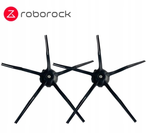 2x Oryginalna szczotka Roborock S5 max S6 max S7 Pro S7 MaxV ultra CZARNA