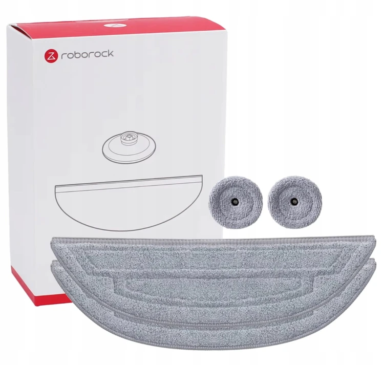 Oryginalny zestaw akcesoriów Roborock S8 MaxV ULTRA filtry szczotki mopy