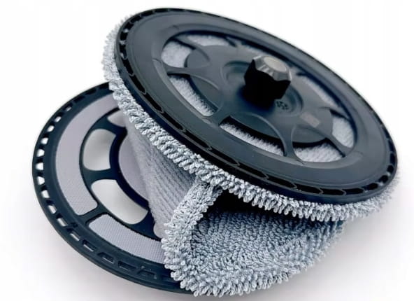 2x tacka mocująca Mop Pad + 2x mop Roborock Saros 10R / Z70 ORYGINALNA