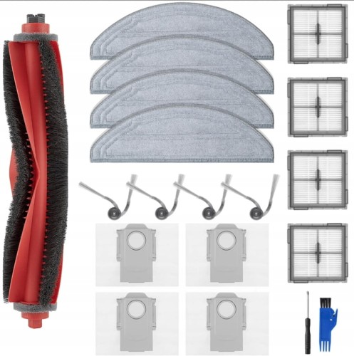 Duży zestaw akcesoriów do Roborock Q10 S5/S5+ Q10 X5/X5+ Q10 VF/VF+ Q10V/V+